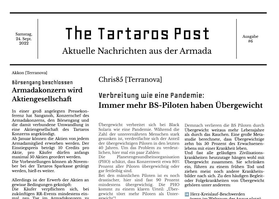 Tartaros Post September 22